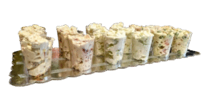 Mix kremastih salata u čašicama 1kg